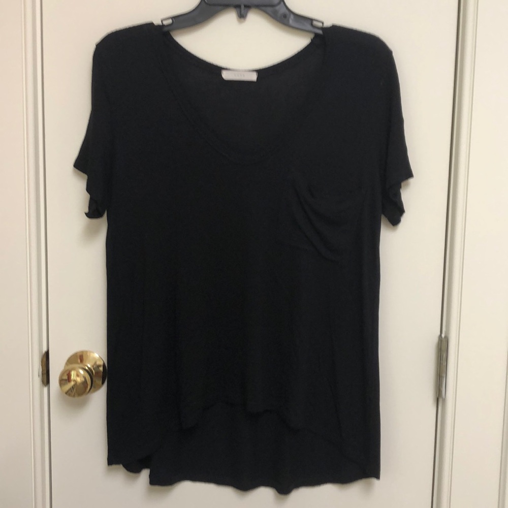 black shirt